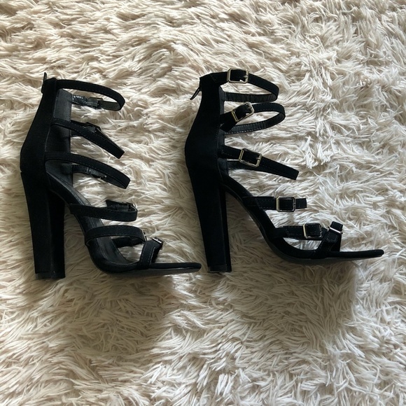 Shoe Republic LA Chunky Heels Size 6.5 - Picture 4 of 9